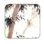 bamboo light inkwash wallpaper icon