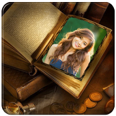 Book Photo frame icon