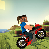 hill climb racing minecraft icon