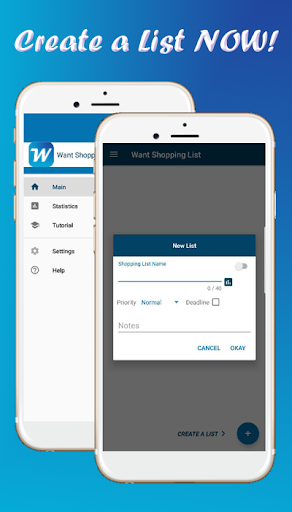 Want Shopping List screenshot 1