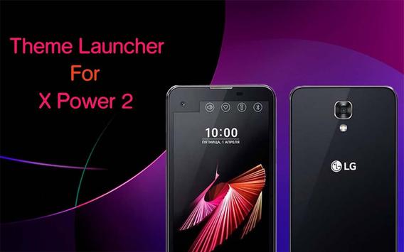 Theme Launcher for LG X Power2 screenshot 1