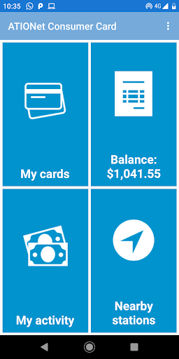 Ationet Consumer Card screenshot 2
