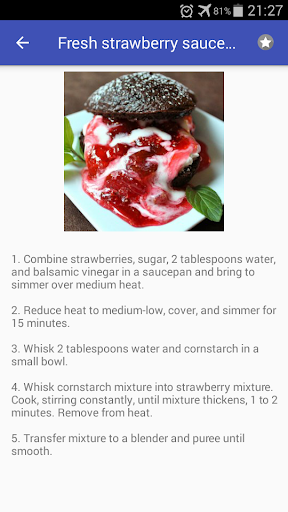 Sauces recipes for free app offline with photo screenshot 2