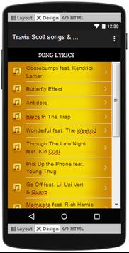 Travis Scott songs & lyrics, hot screenshot 3