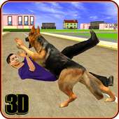 Angry Dog City Attack Sim