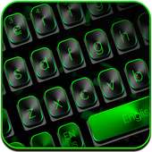 Black Green Metal Keyboard on 9Apps