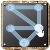 Connectez les lignes :Touchez un point icon