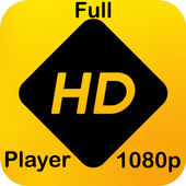 Full hd video player high quality 1080p icon