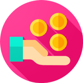 Earn money app - share &amp; Like icon
