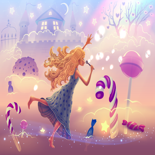 Candy Fairy Tales: Fantasy Adventure Puzzle Games icon