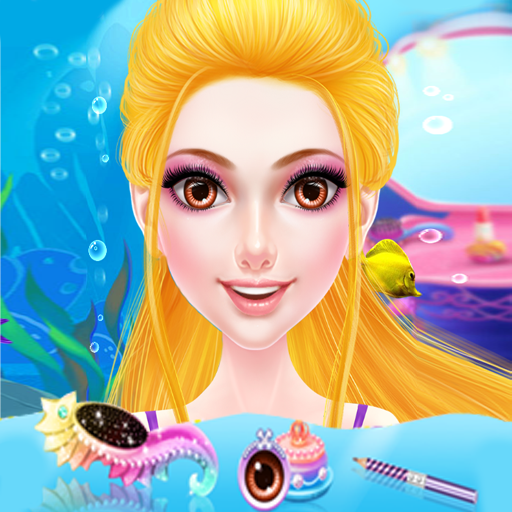 Princess Mermaid Makeover - Dress Up Makeup icon