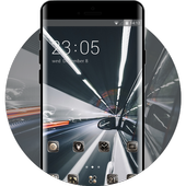 Theme for speed racing car wallpaper icon