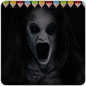 Slendrina Granny Game Coloring icon