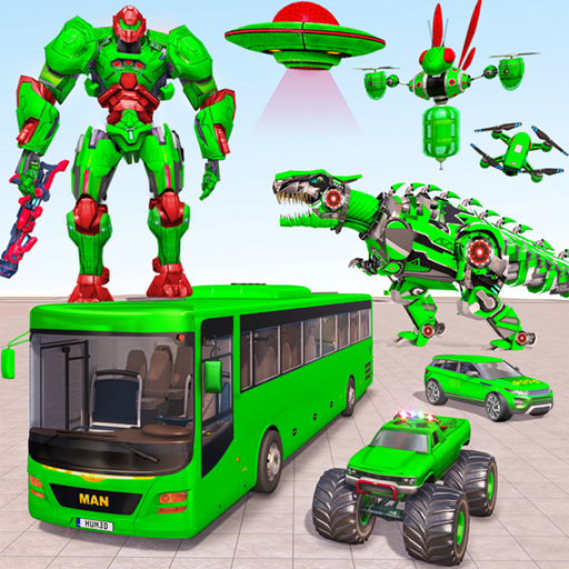 Bus-Roboter-Spiele 3D icon