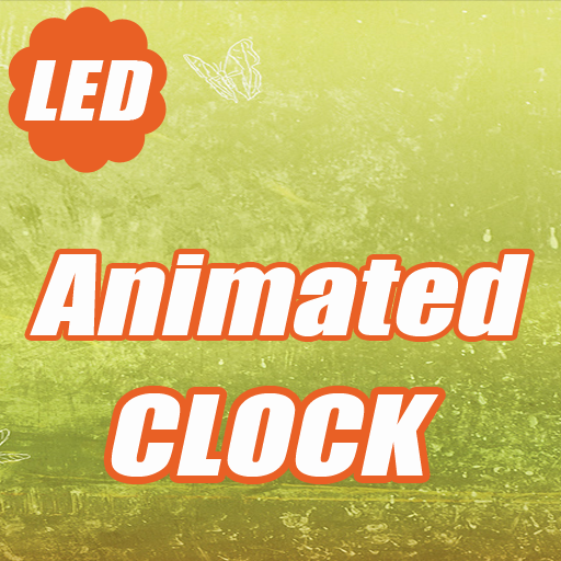 LED Animated Digital Clock LWP icon