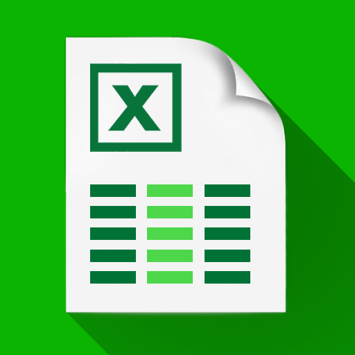 Xls file opener free Xlsx file reader for android icon
