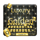 Luxury Gold Keyboard Theme icon