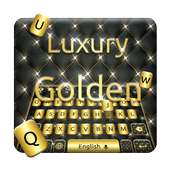 Luxury Gold Keyboard Theme