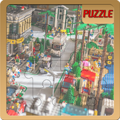 Sliding Puzzle Lego City icon