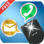 Back Camera Flashlight Alert आइकन