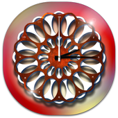 Flower Clock Widget icon