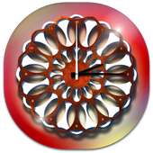 Flower Clock Widget on 9Apps