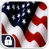 USA Flag Keypad Lock Screen icon
