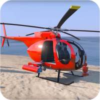 Super Hero Flying Helicopter Stunt Racing Games