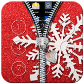 Snowflake Zipper Lock icon