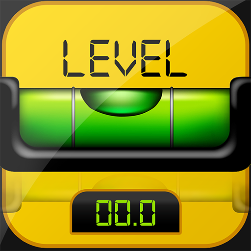 Bubble Level Meter-Digital Laser Ruler compass icon