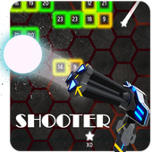 One ball brick shooter new game icon