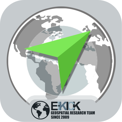 GPS Location info. Coordinates icon