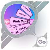 Pink Candy GO Keyboard
