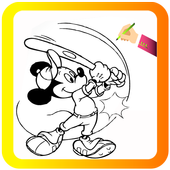 How to draw Disney Characters icon