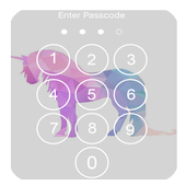 Unicorn 4K Lock Screen icon