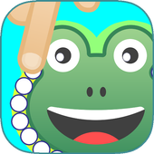 Draw a line. Shapeline game icon