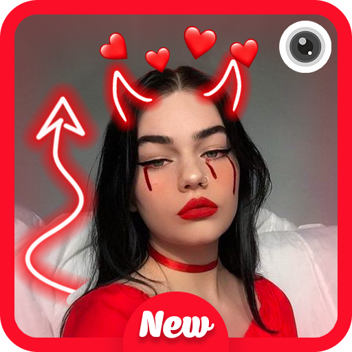 Neon Horn Devil - Devils Horns Photo Editor icon