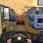 Racing in car - Fearless Rider Ultimate Car Race icon