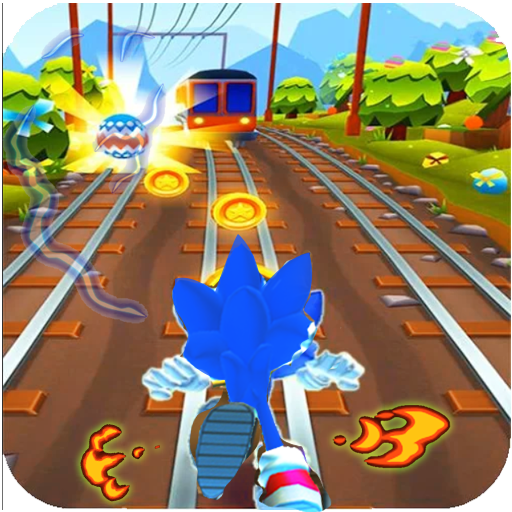 Super Fast Run - Blue Hedgehog Dash icon