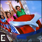 Roller Coaster Game 3D: Theme Park Rides Simulator icon