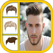 New Styles Man Hair Photo Edit icon