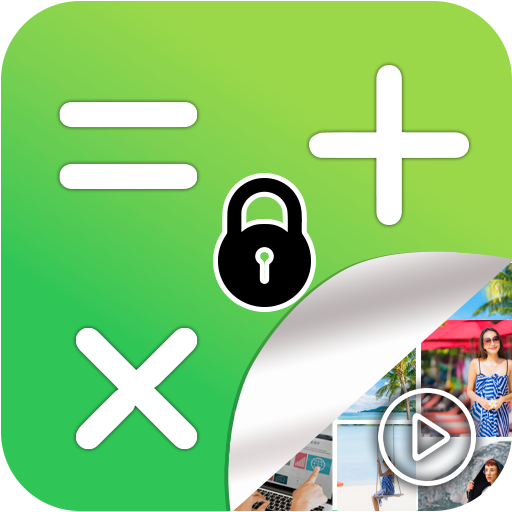 Calculator Vault-Hide All photo&amp;Video Gallery icon