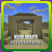 Egypt Survival. MCPE maps icon