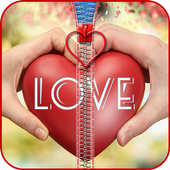 Love Zipper Lock icon