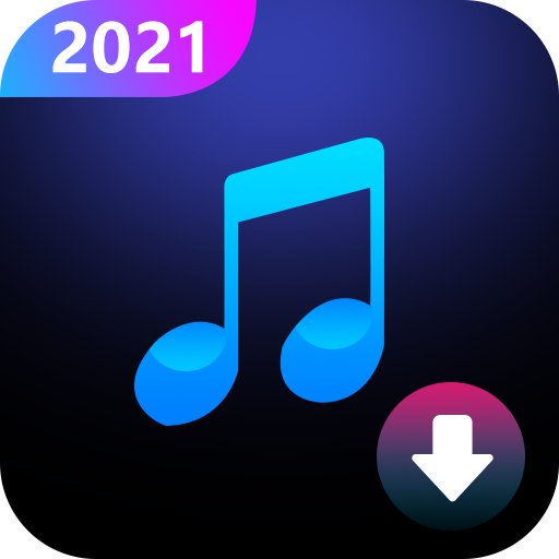 Music downloader &amp; player - mp3 downloader icon