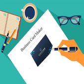 Business Card Maker 2018 आइकन