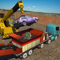 Car Crusher Excavator Games 3d