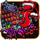Hip Hop Keyboard Theme icon