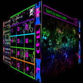 Neon Skull GO Contacts icon