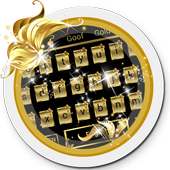 Gold diamond keyboard theme on 9Apps